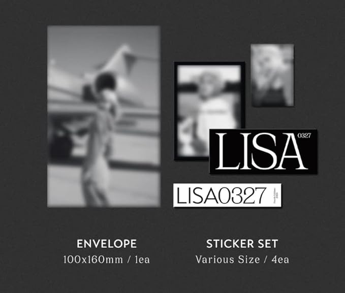 BLACKPINK  LISA 0327 PHOTOBOOK Фотобук  | VOL.4 VER Официальный K-pop фотобук (PH/BP/LISA/VOL4)