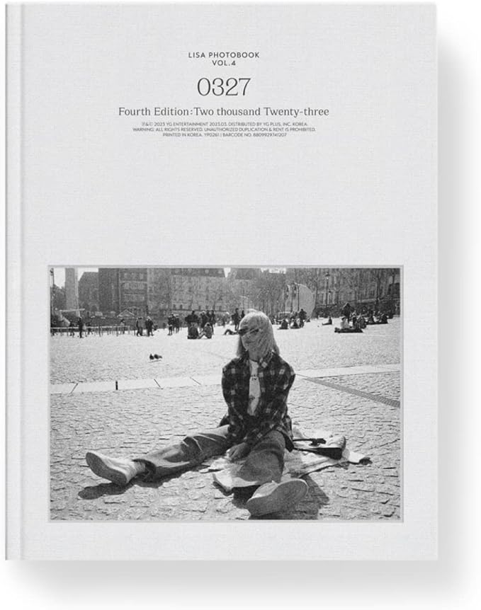 BLACKPINK  LISA 0327 PHOTOBOOK Фотобук  | VOL.4 VER Официальный K-pop фотобук (PH/BP/LISA/VOL4)