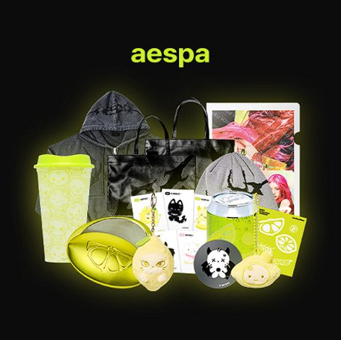 ОФИЦИАЛЬНЫЙ K-pop мерч AESPA WEEK MAKE IT LEMONADE