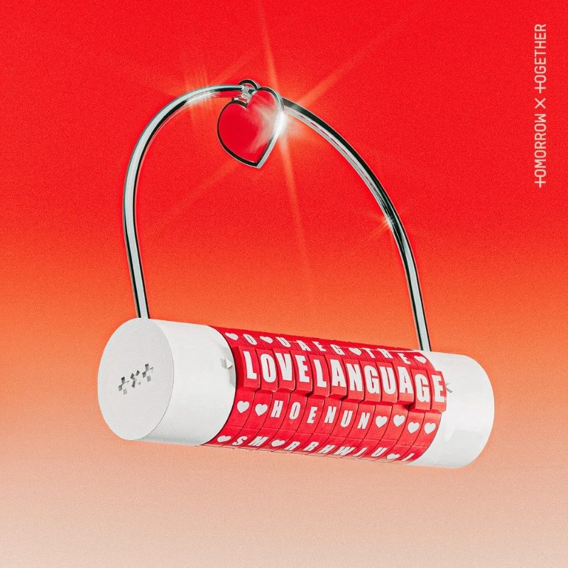 ОФИЦИАЛЬНЫЙ K-pop альбом TXT LOVE LANGUAGE