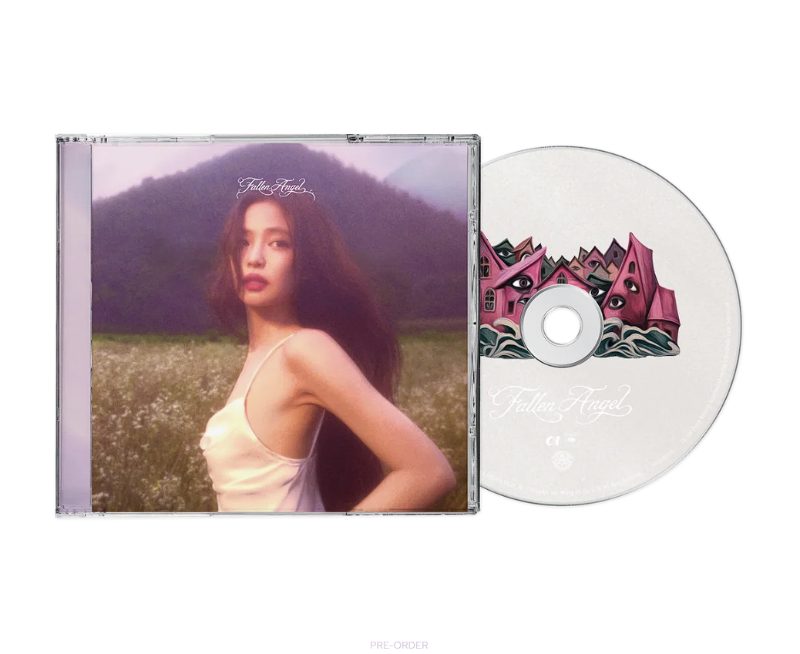 JENNIE BLACKPINK FALLEN ANGEL Альбом  | JEWEL CASE Ver Официальный K-pop альбом (A/BP/FA/JE)
