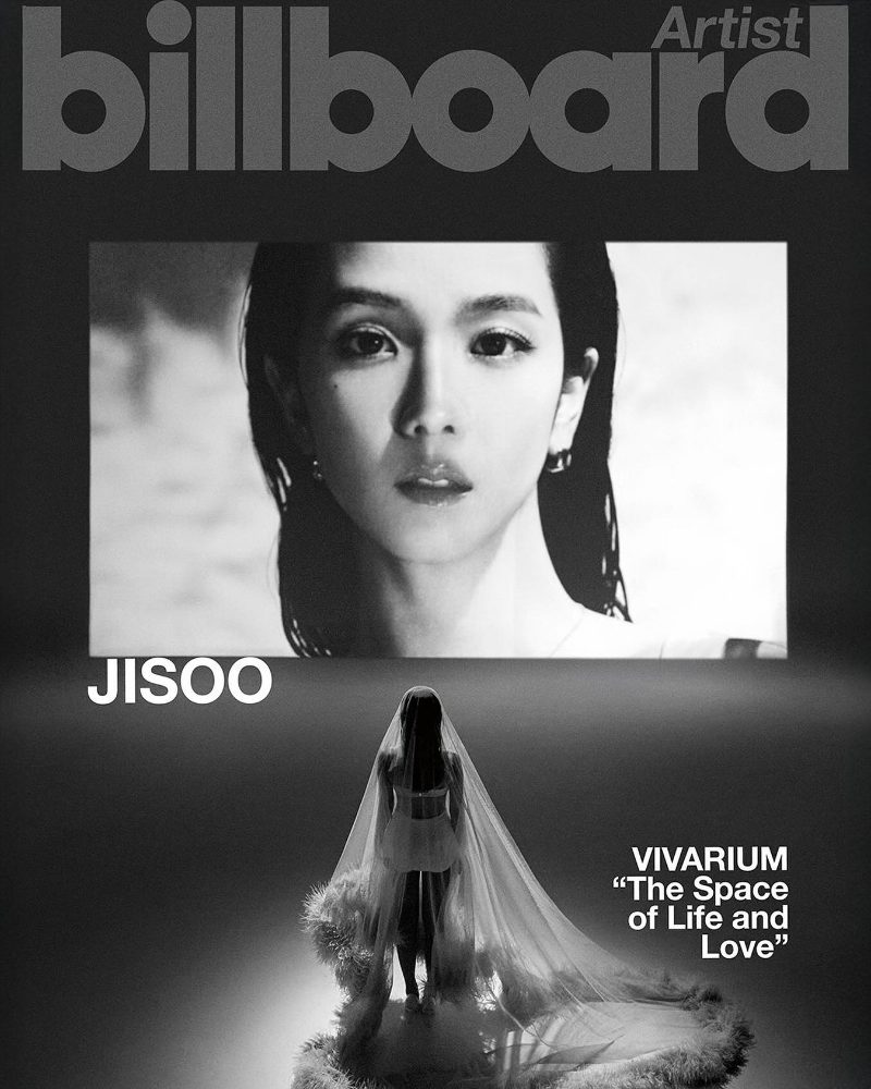 (Джису) ОФИЦИАЛЬНЫЙ журнал BILLBOARD ARTIST A Ver.