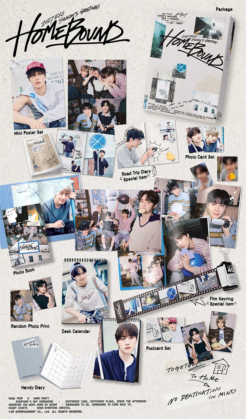 Гритинг EXO 2027 SEASONS GREETINGS [HOMEBOUND]  (SG/EXO/27)