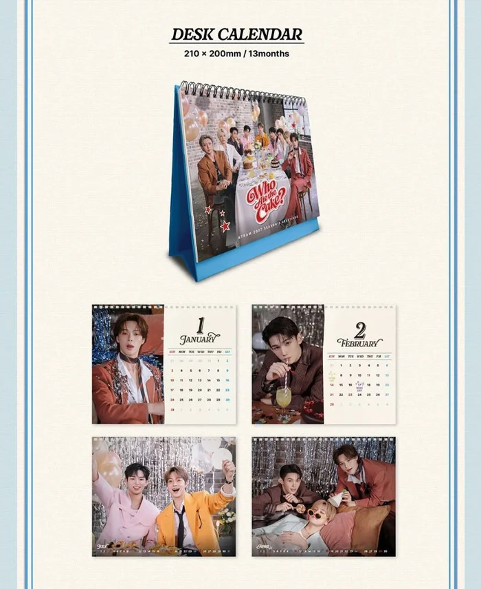 Гритинг &TEAM 2027 SEASONS GREETINGS [Who Ate the Cake?]