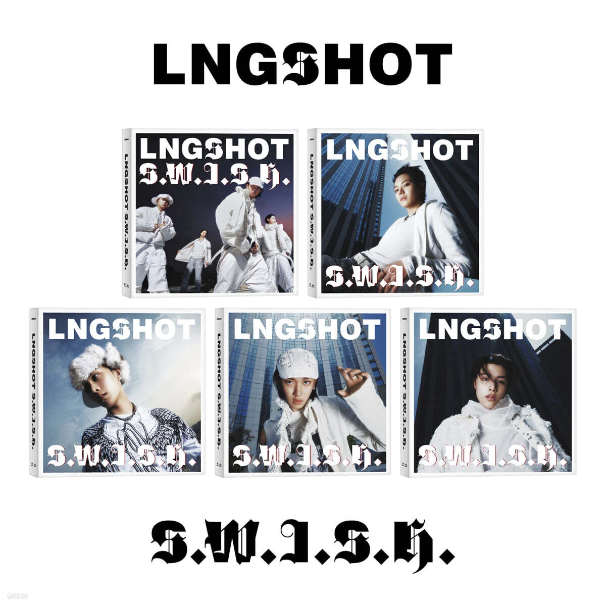 LNGSHOT S.W.I.S.H. Альбом | STANDARD Ver Официальный K-pop альбом | до 06.11.2026 (A/LN/SWI/ST/PRE)