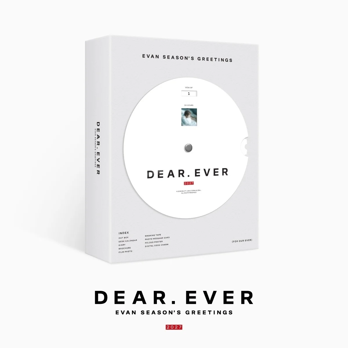 Гритинг EVAN 2027 SEASON'S GREETINGS [DEAR. EVER]