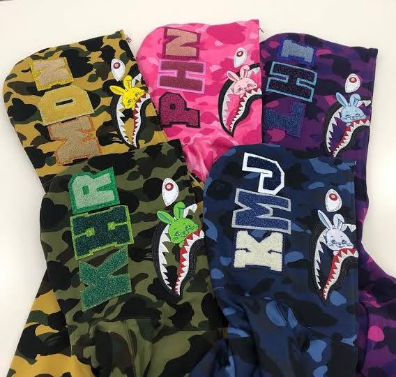 NEWJEANS | Камуфляжный костюм: зип-худи + брюки | S-L (CLO-NJ-ZIP-NEWJEANS)