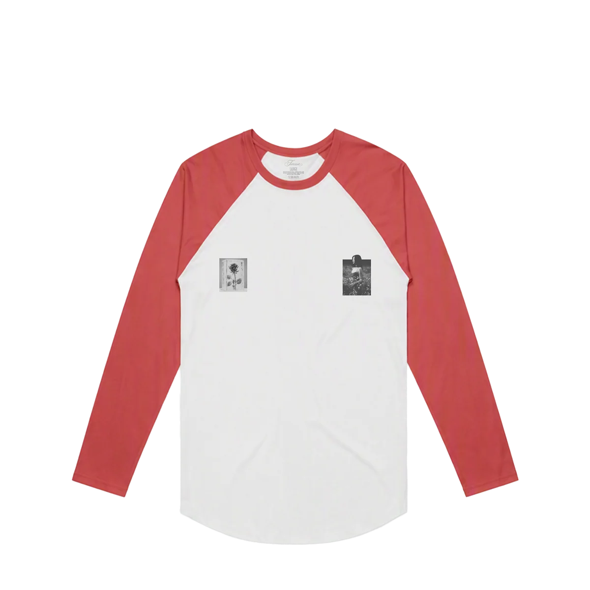 JENNIE BLACKPINK FALLEN ANGEL Футболка-реглан | Официальный K-pop мерч | до солд-аута (M/BP/FA-RAGLAN)