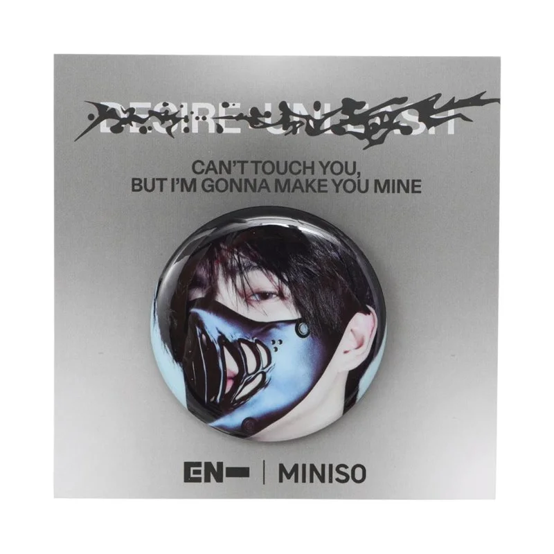 ENHYPEN х MINISO Круглый значок-портрет Джейк (JAKE) | Официальный K-pop мерч | до солд-аута (M/EN/MINISO/BADGE-JAKE)