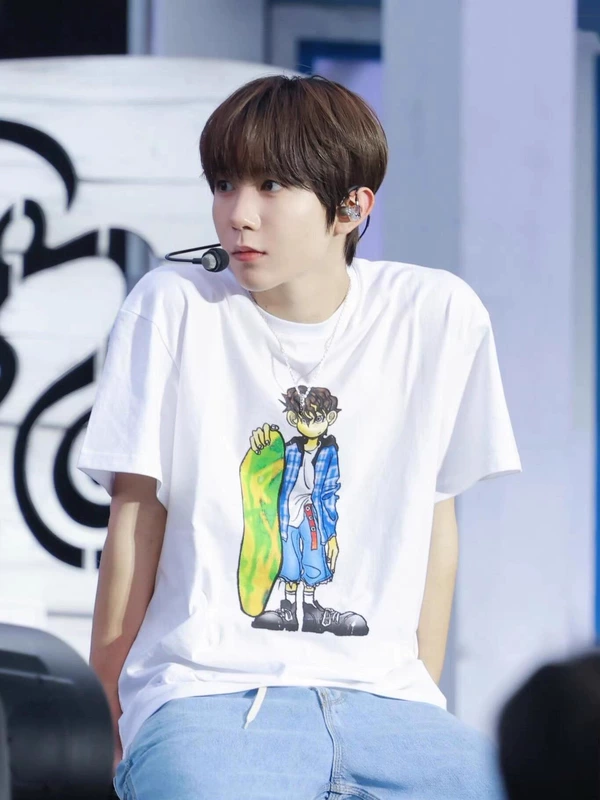 NCT WISH / NCT | Футболка с мультяшным принтом S-4XL (CLO-NCTW-TEE-GRP)