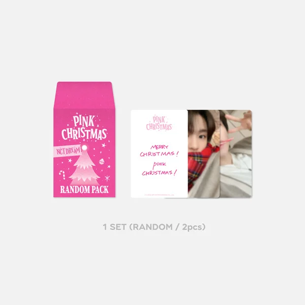 NCT DREAM PINK CHRISTMAS RANDOM PACK SET Пак | Официальный трейдинг пак (P/NCTD/PC)