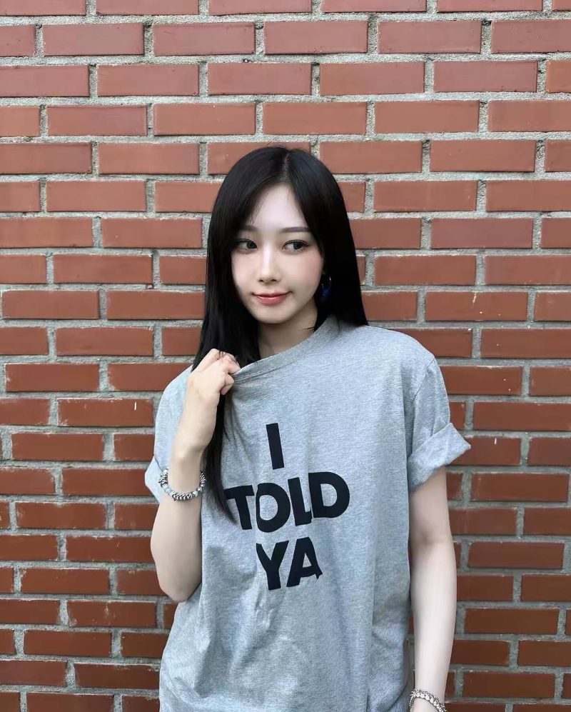 Жизель AESPA | Футболка I TOLD YA | XS-5XL (CLO-AE-TSHIRT-GIS-2)