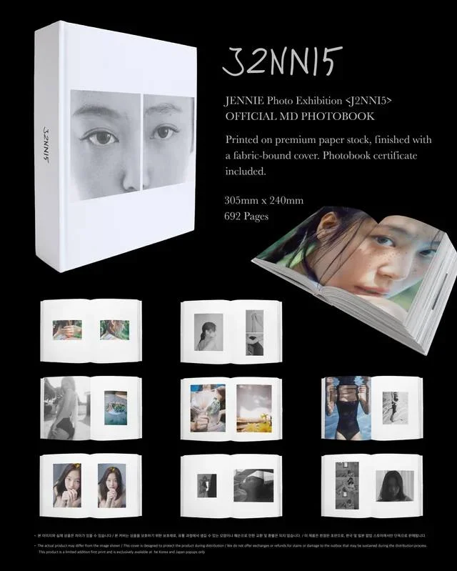 JENNIE BLACKPINK J2NNI5 Фотокнига | Официальный K-pop мерч | до солд-аута (M/BP/J2NNI5-PHOTOBOOK)