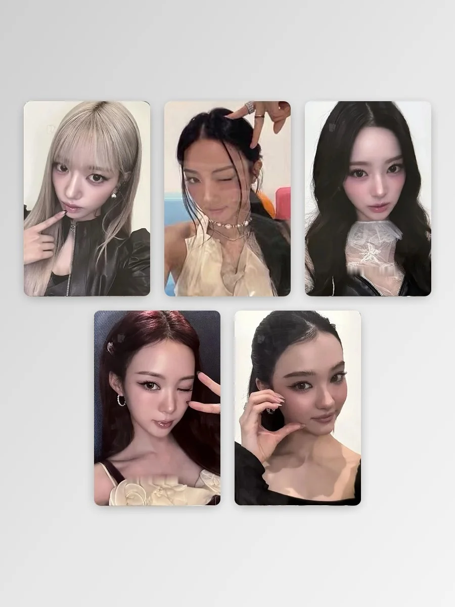MEOVV BITE NOW | KTOWN4U 2.0 Fansign POB Сет 5 карт Официальные K-pop фотокарты (SET/ME/BN/K4)