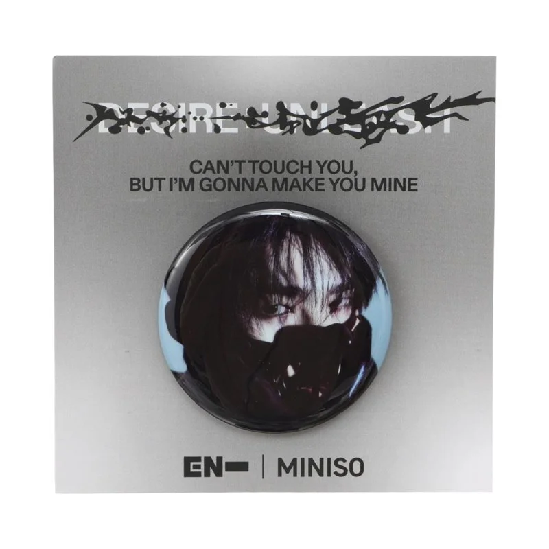 ENHYPEN х MINISO Круглый значок-портрет Ники (NI-KI) | Официальный K-pop мерч | до солд-аута (M/EN/MINISO/BADGE-NI-KI)