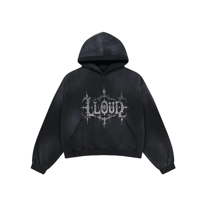 LISA BLACKPINK × LLOUD × VON DUTCH Худи Deco | Официальный K-pop мерч | до солд-аута (M/A/BP/LV-DECO-HOOD)