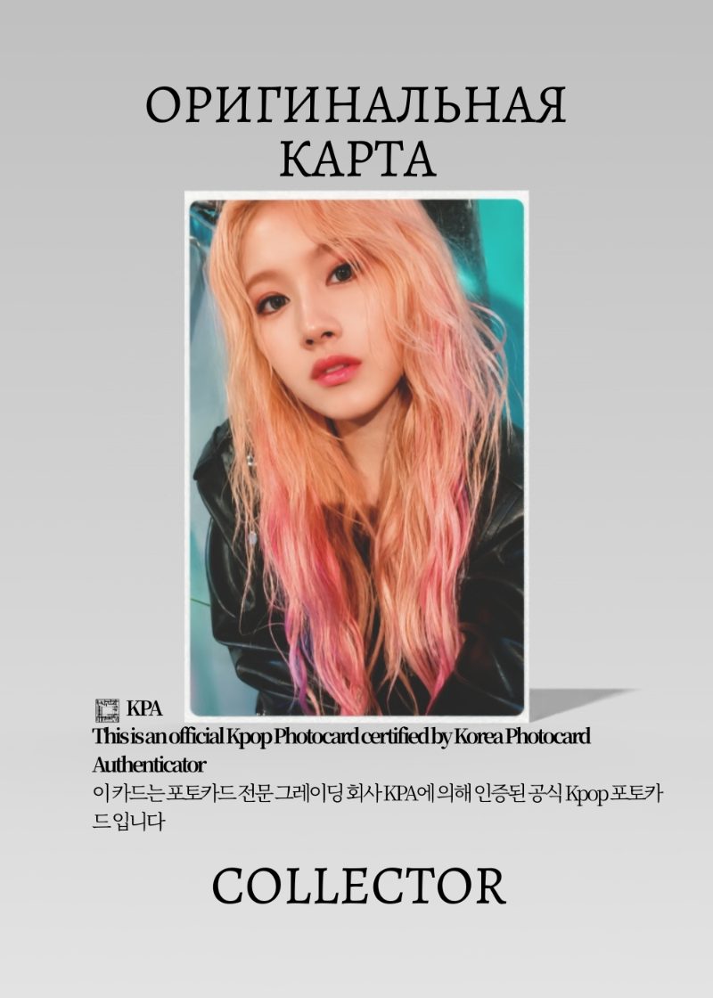 Сана TWICE FEEL SPECIAL | Альбомная Официальная K-pop фотокарта (CA/TW/FS/204)