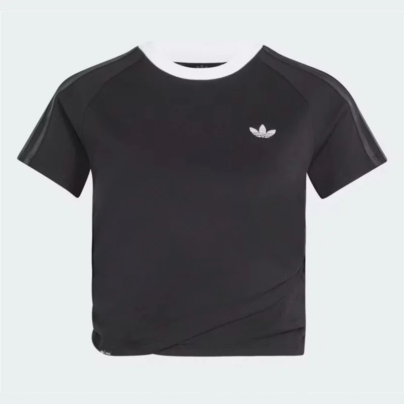 Дженни JENNIE х ADIDAS ORIGINAL ОФИЦИАЛЬНАЯ КОЛЛАБОРАЦИЯ | Футболка чёрная | XS-2XL (JENNIE-ADI-TEE-BK)