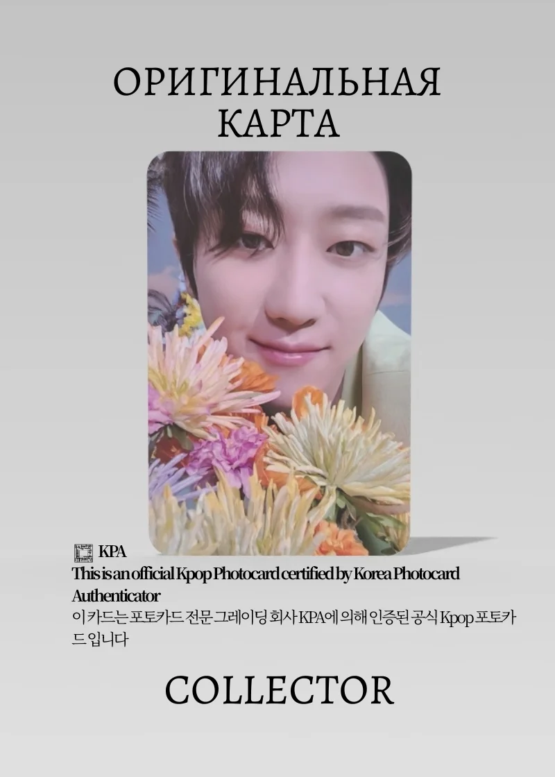 Зеэйт SEVENTEEN SECTOR 17 | NEW BEGINNINGS Альбомная Официальная K-pop фотокарта (CA/SV/S17/NB/10)