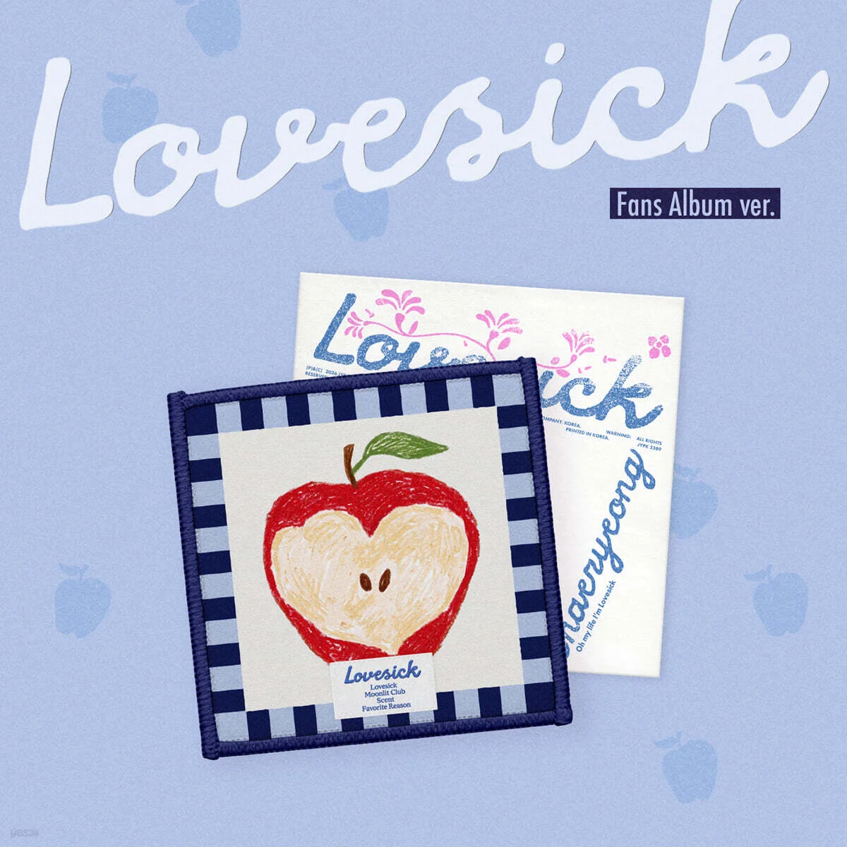CHAERYEONG LOVESICK Альбом | FANS ALBUM Ver Официальный K-pop альбом (A/IT/LOV/FA)