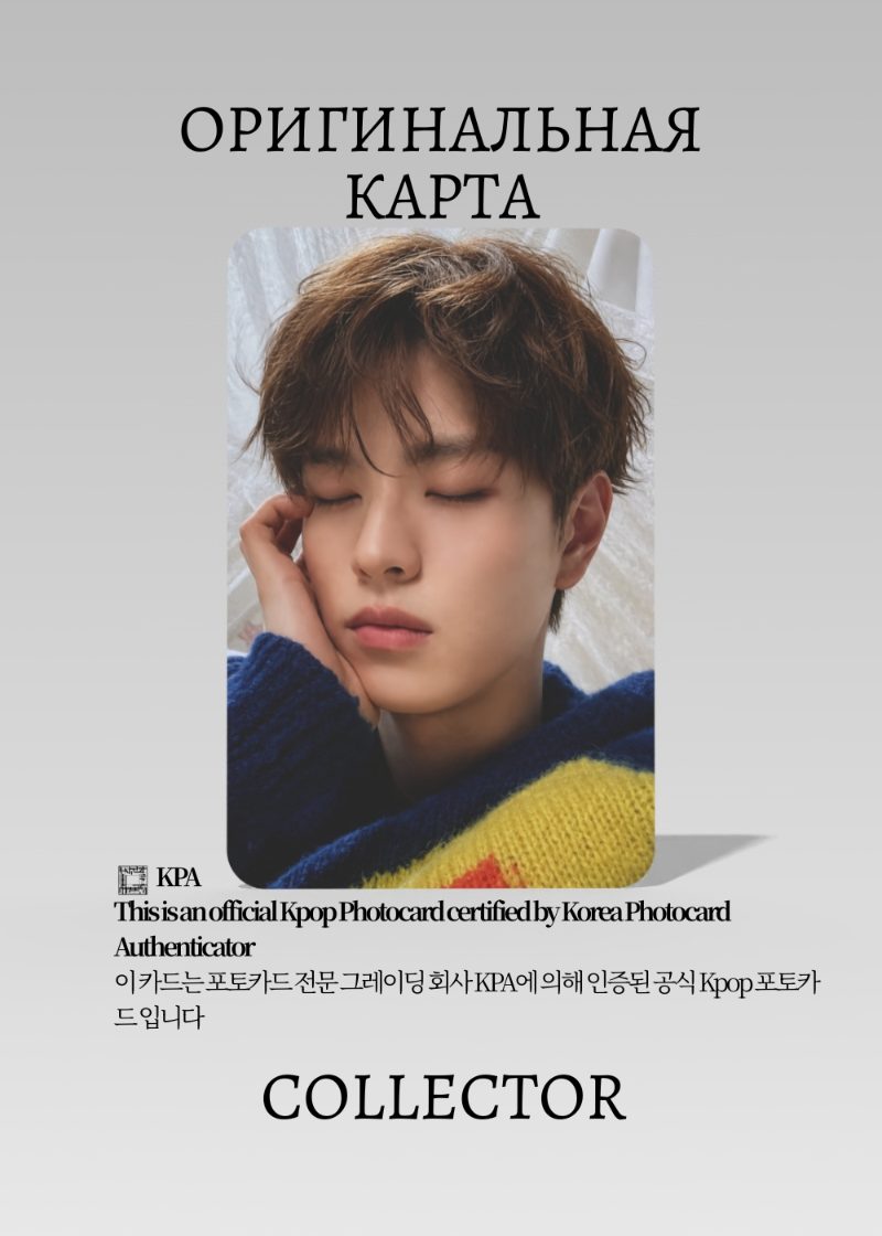 Сынмин STRAY STAY IN OUR LITTLE HOUSE | FANMEETING Merch Официальная K-pop фотокарта (CF/SKZ/SIOLH/C/07)