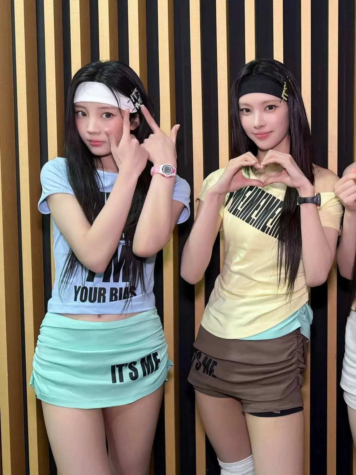 Вонхи ILLIT | Футболка WHO'S YOUR BIAS I'M YOUR BIAS S-XL (CLO-IL-THS-WONHEE-2)
