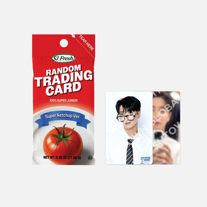 SUPER JUNIOR GRAND OPENING! RANDOM TRADING CARD SET | SUPER KETCHUP ver. Официальный трейдинг пак (P/SJ/GO/SK)
