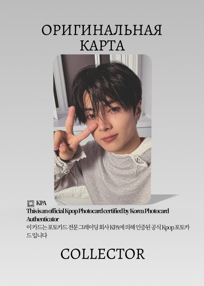 Джей ENHYPEN DAYDREAM | WEVERSE Альбомная Официальная K-pop фотокарта (CA/EN/DD/W/202)
