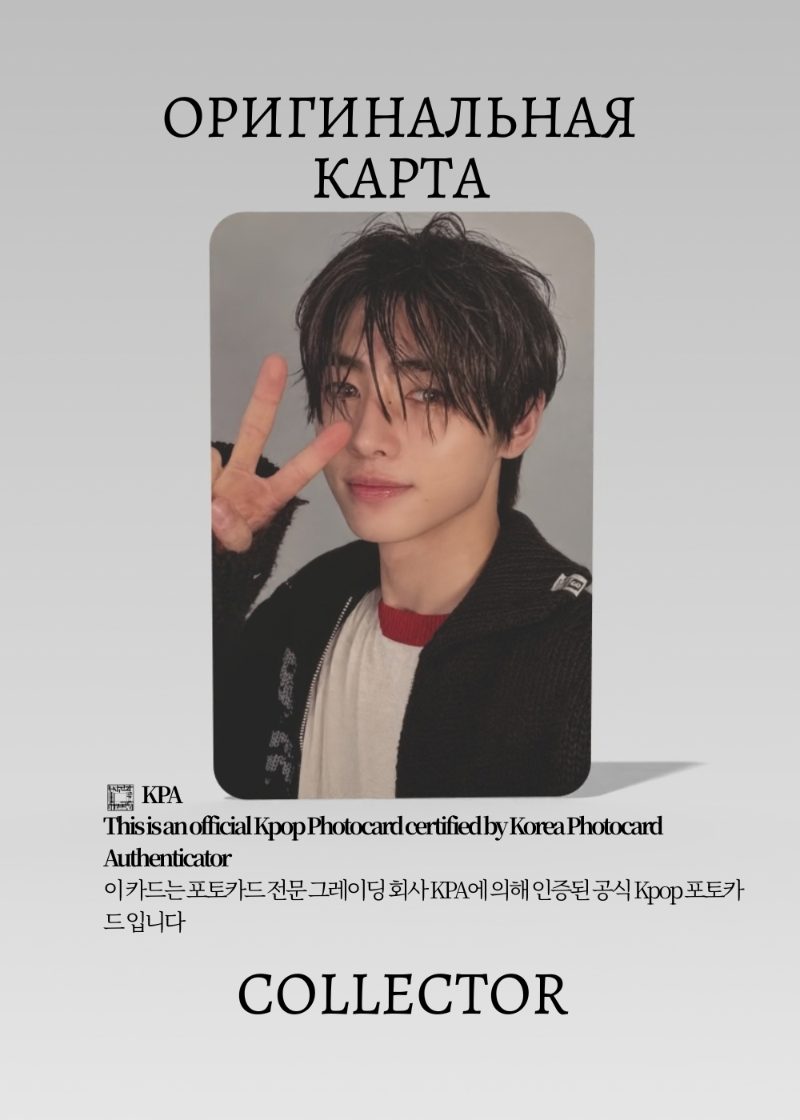 Сонхун ENHYPEN DAYDREAM | WEVERSE Альбомная Официальная K-pop фотокарта (CA/EN/DD/W/204)