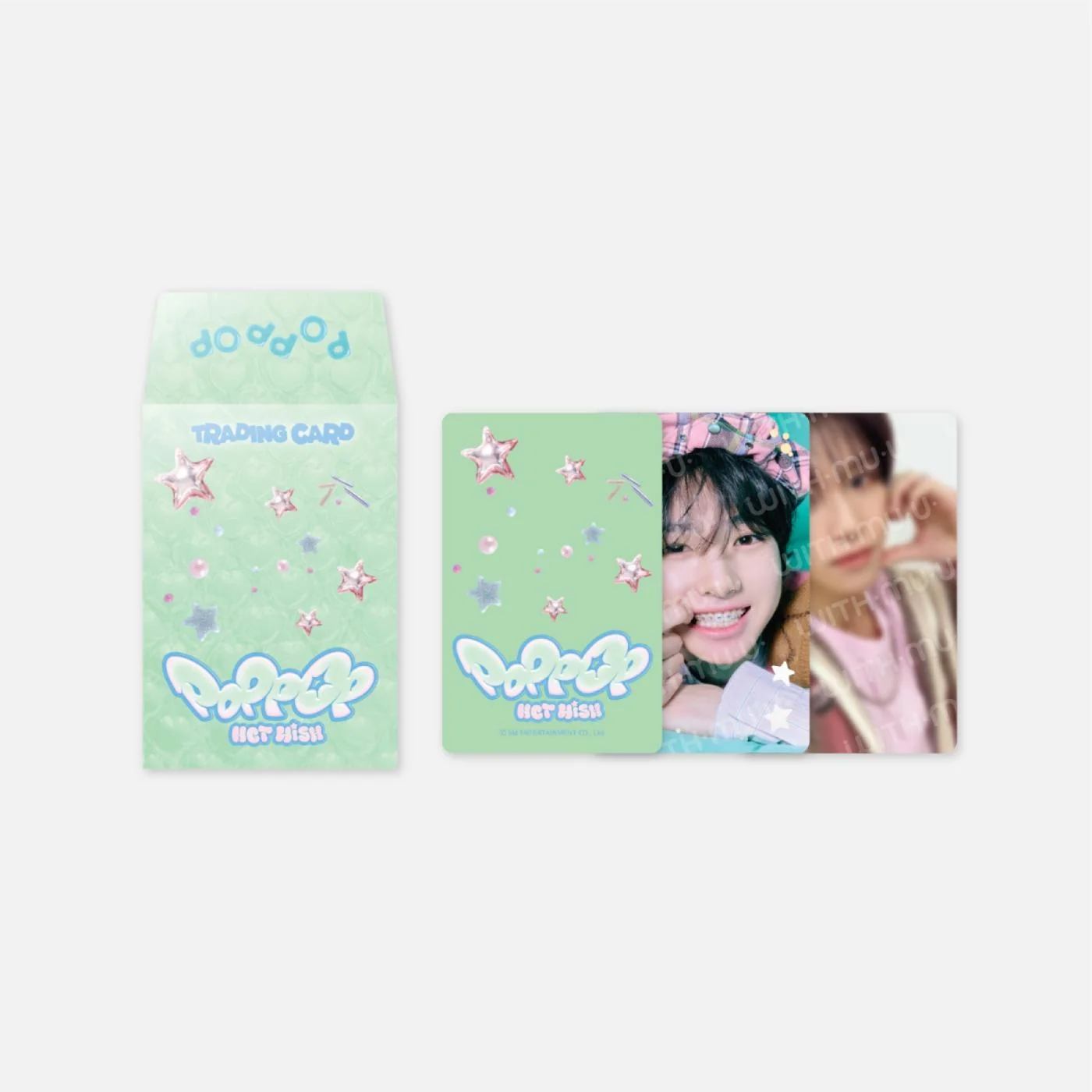 NCT WISH POPPOP RANDOM TRADING CARD SET Пак | Официальный трейдинг пак (P/NCTW/POP)