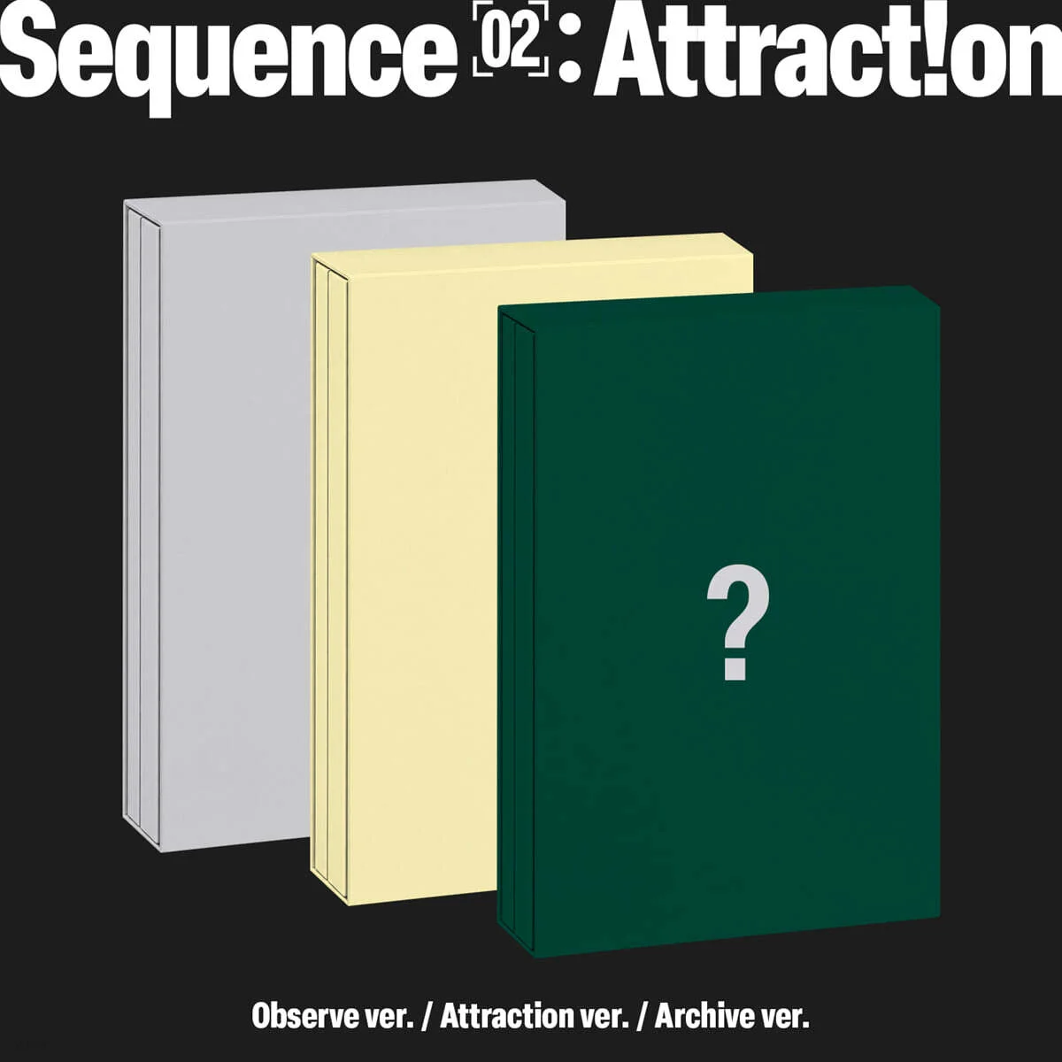 AND2BLE Sequence 02: Attraction Альбом | STANDARD Ver Официальный K-pop альбом | до 06.11.2026 (A/AND/SEQ2/ST/PRE)