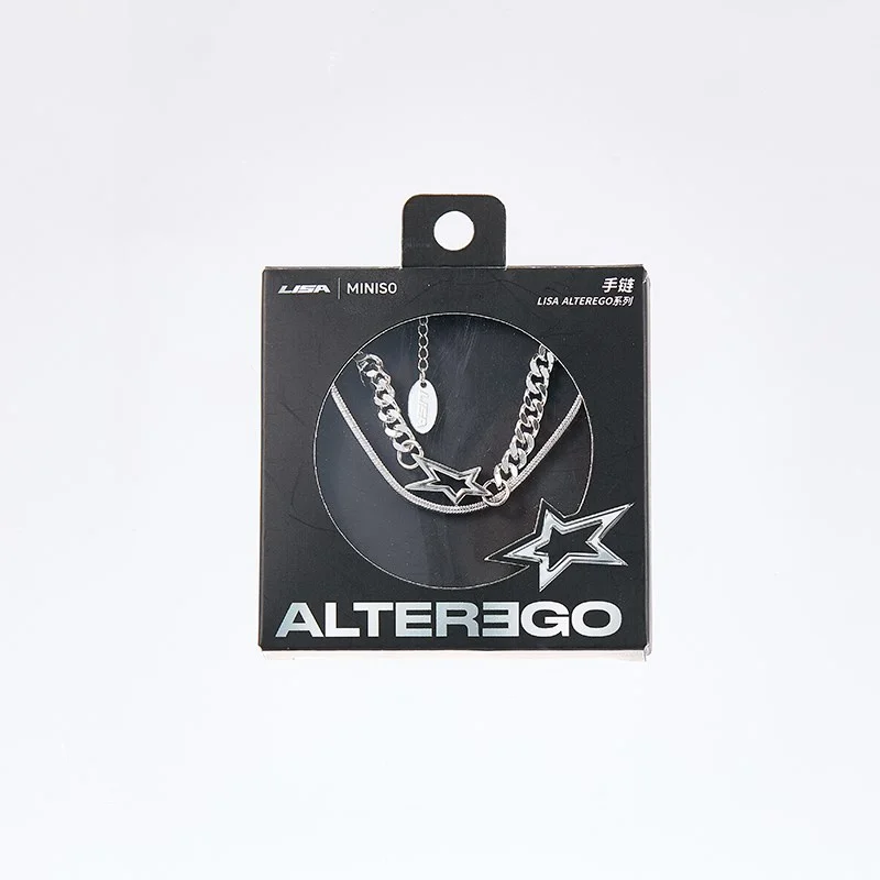 LISA BLACKPINK ALTEREGO х MINISO Браслет | Официальный K-pop мерч | до солд-аута (M/BP/AE/MINISO/BRACELET)