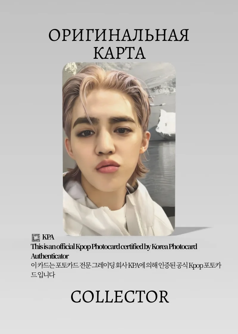 Скупс SEVENTEEN SECTOR 17 | NEW HEIGHTS Альбомная Официальная K-pop фотокарта (CA/SV/S17/NH/01)
