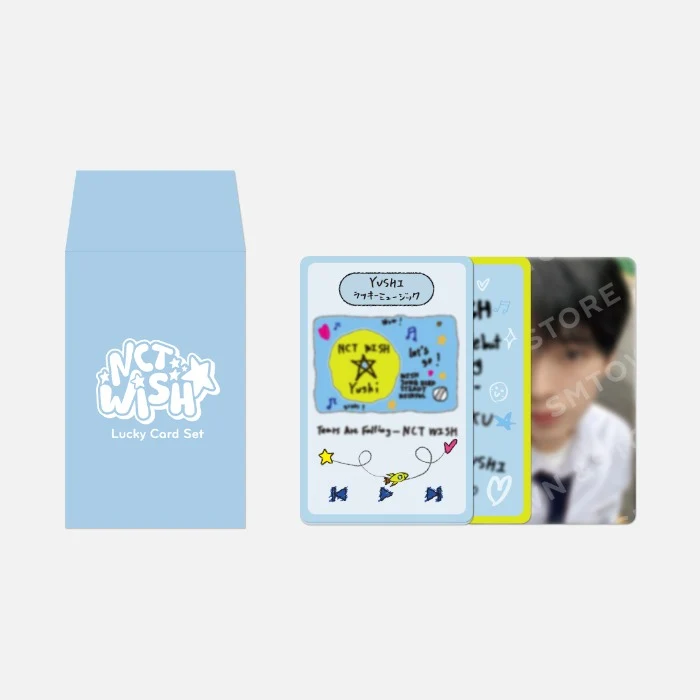 NCT WISH 1ST ANNIVERSARY LUCKY CARD SET Пак | Официальный трейдинг пак (P/NCTW/LC/1AN)