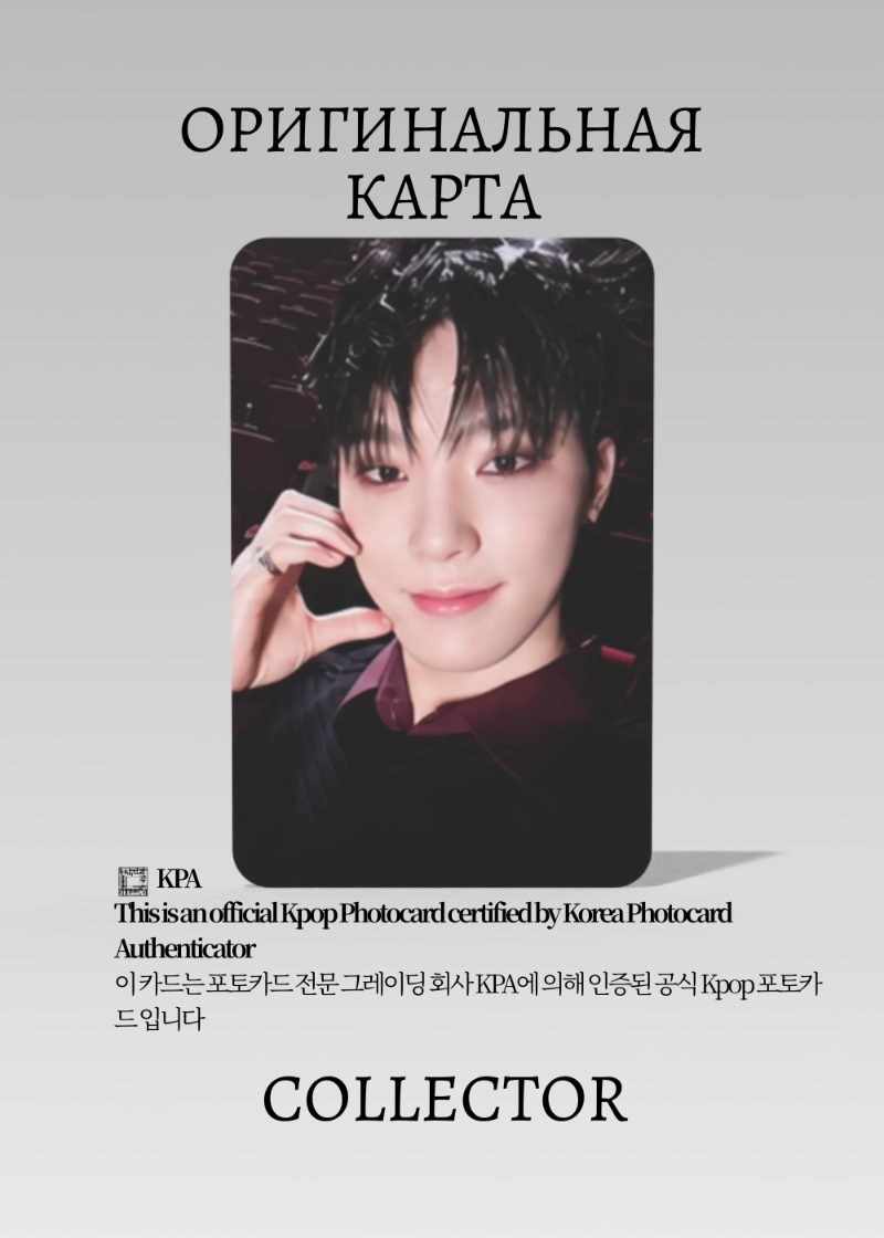 Дино SEVENTEEN 17 IS RIGHT HERE | DELUXE Альбомная Официальная K-pop фотокарта (CA/SV/IRH/DE/13)