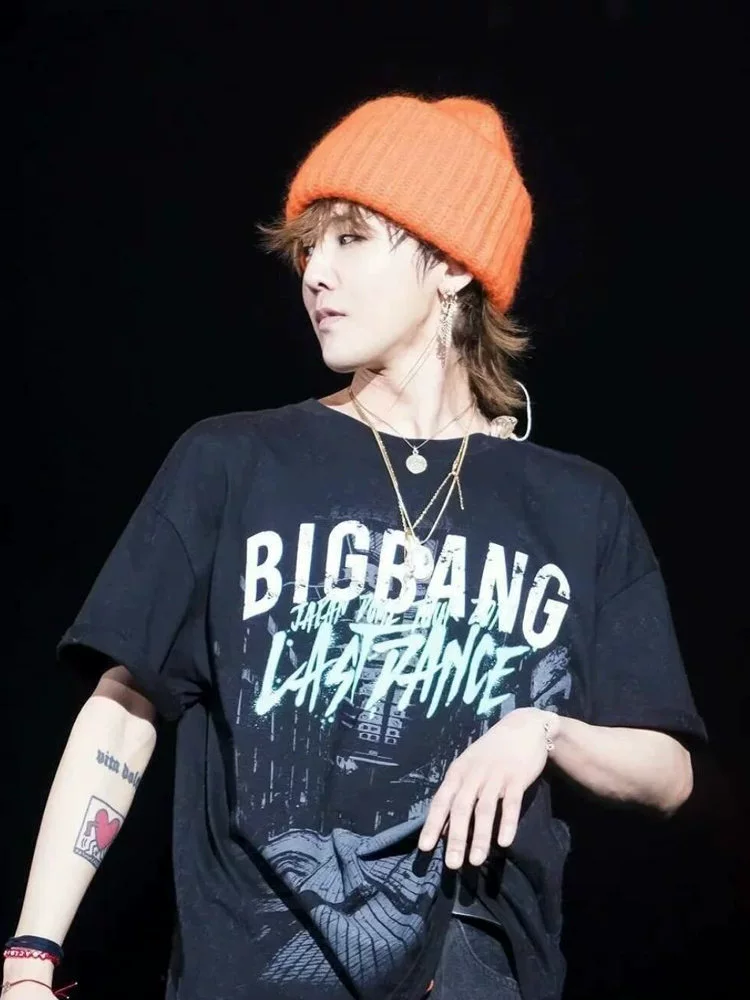 G-DRAGON BIGBANG | Футболка чёрная с концерта S-3XL (CLO-BB-TEE-GD-3)