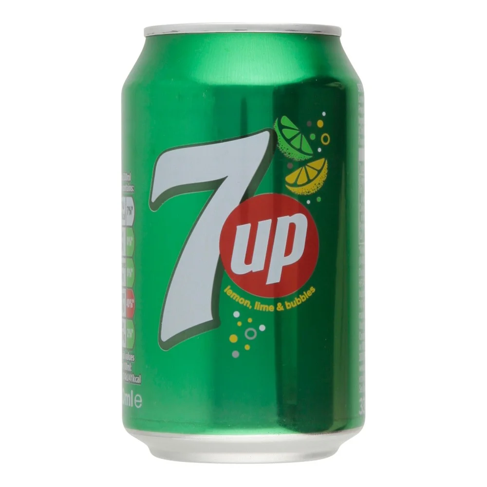 Газ. напиток    Seven Up     0,33 л  ж/б 