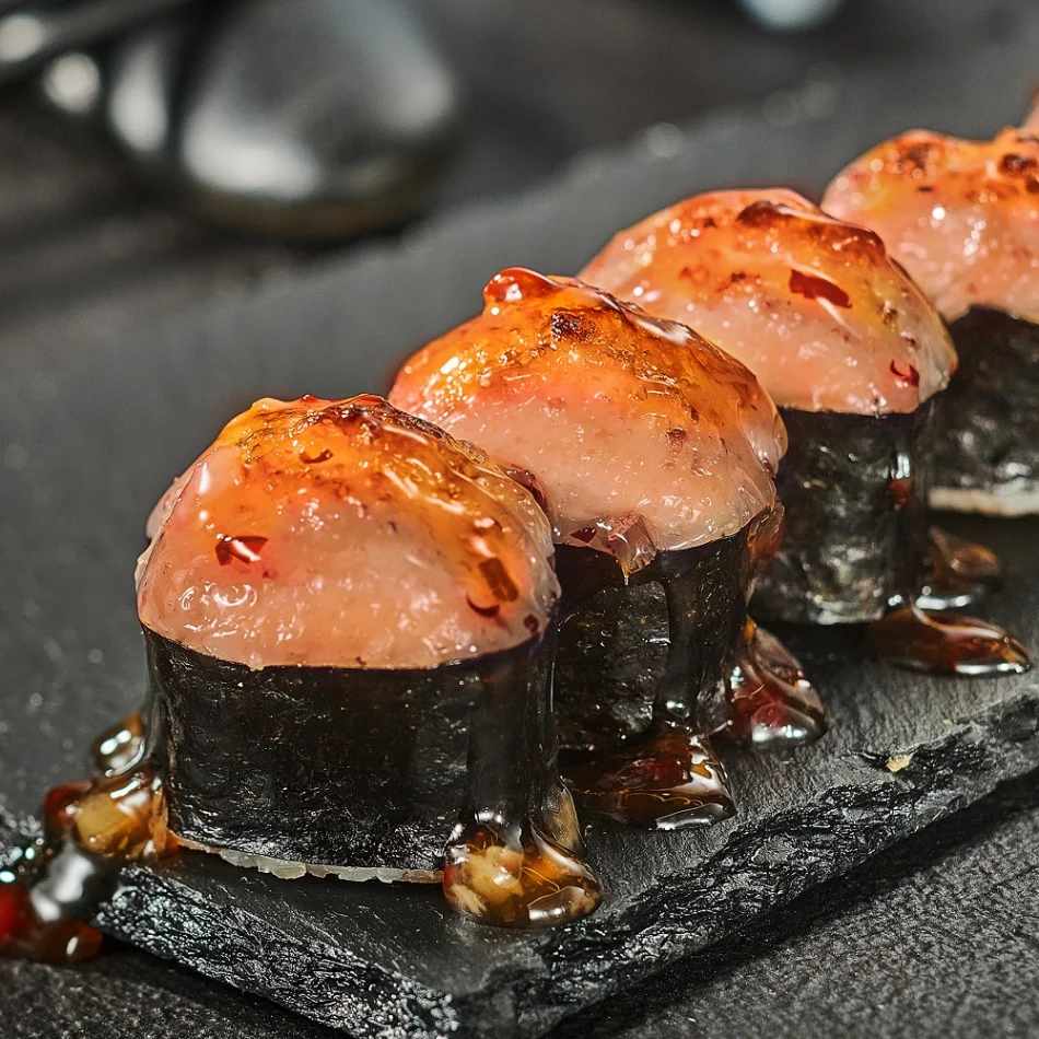 Запеченный с курицей