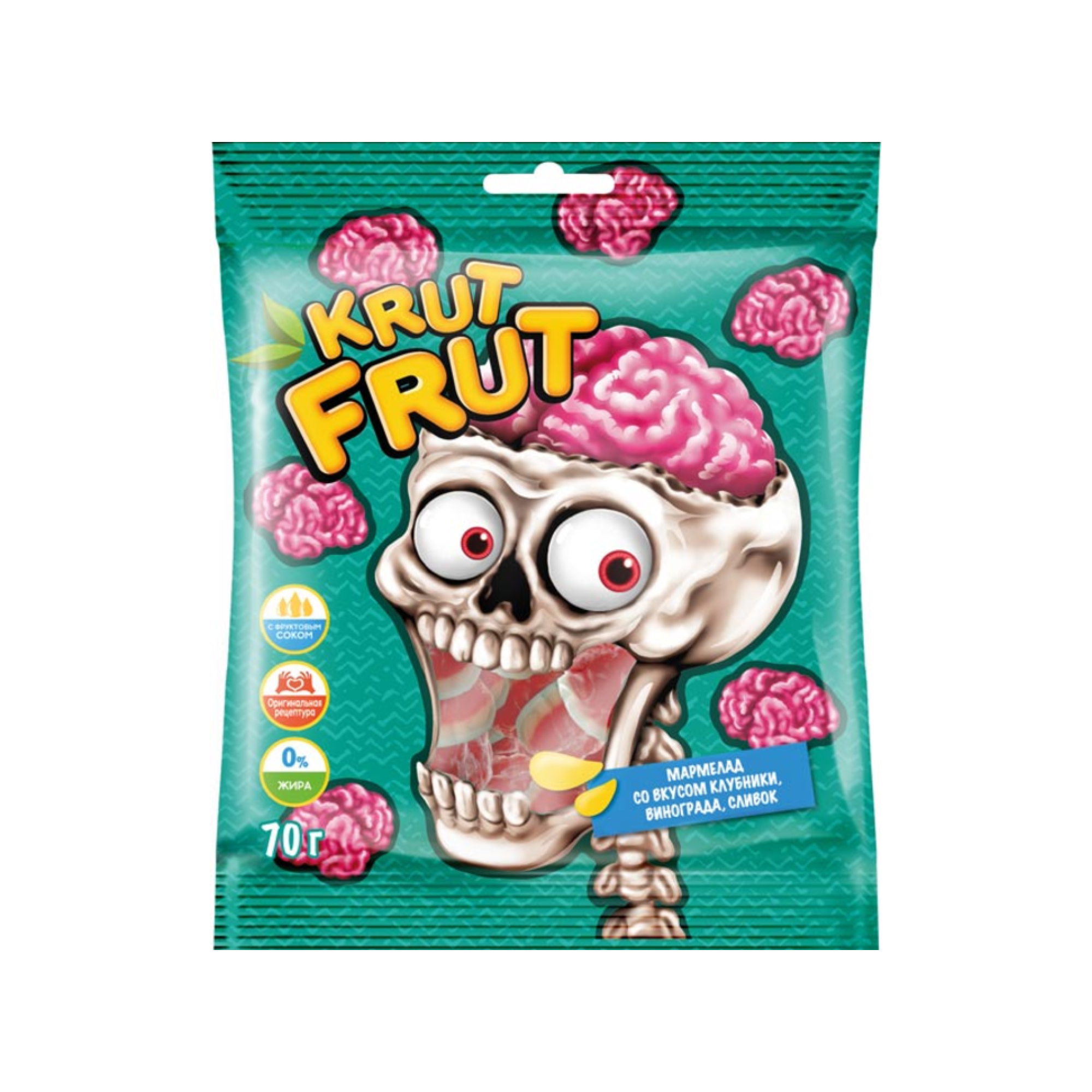 Мармелад жевательный KrutFrut мозг, 70 г