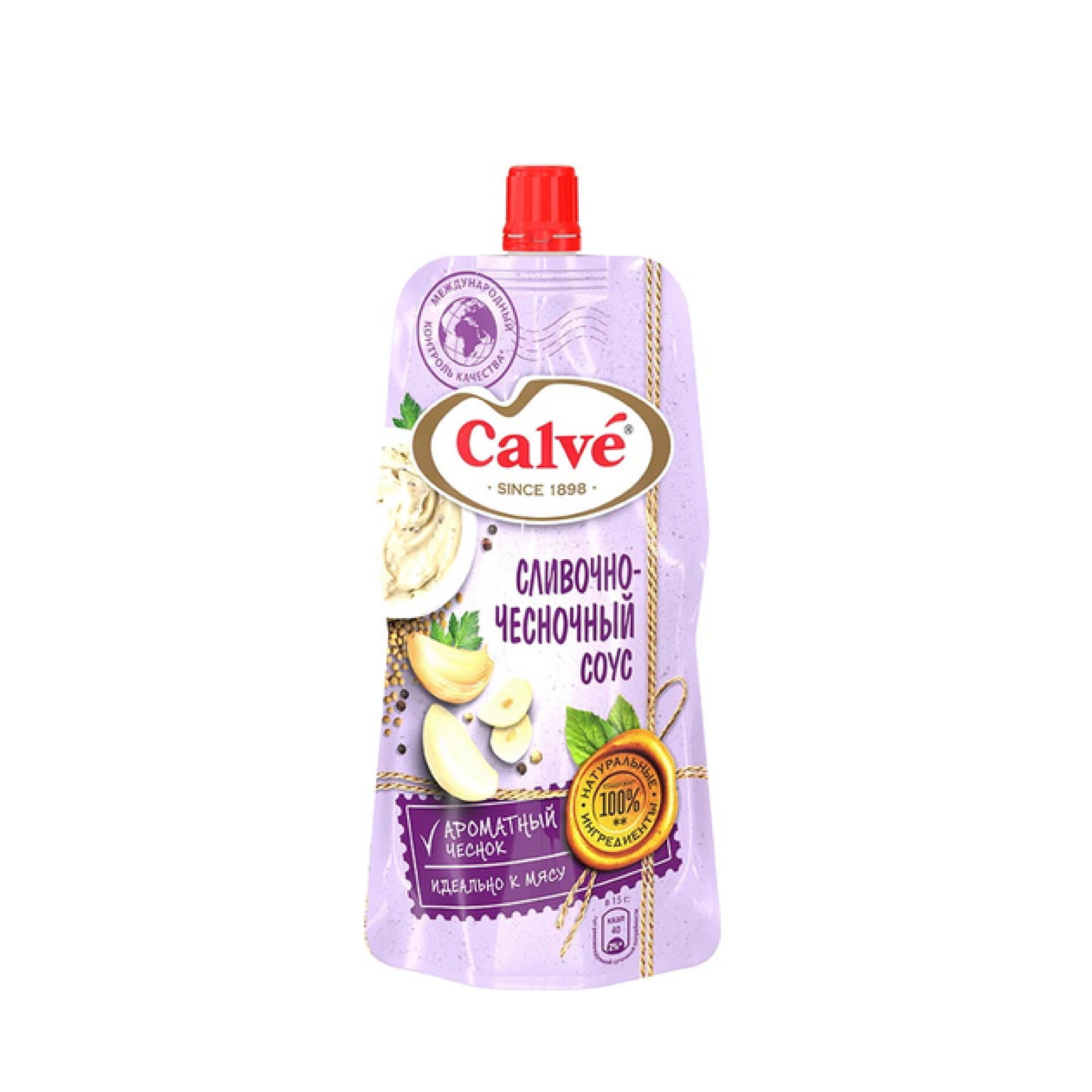 Cоус Calve сливочно-чесночный, 230 г