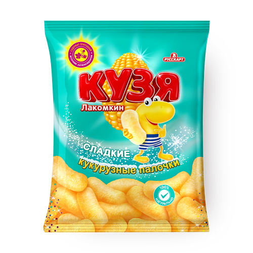 Кукурузные палочки Кузя Лакомкин, 38 г