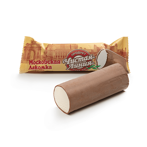 Мороженое Трубочка Чистая линия Московская лакомка, 80 г