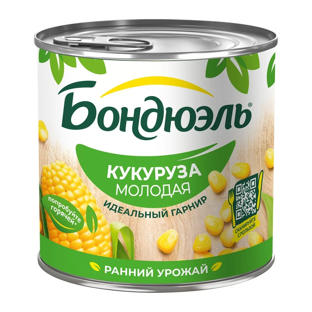 Кукуруза Бондюэль молодая, 340 г
