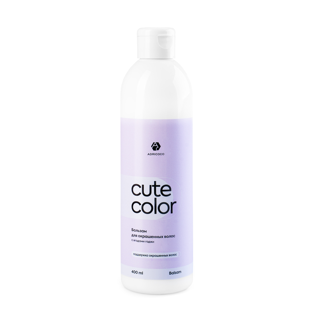 ЗАЩИТА ЦВЕТА бальзам 400мл CUTE COLOR с ягодами годжи