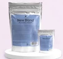 Обесцвечивающая пудра New Blond 8ур цвет светлый индиго с антижелтым эффектом, Италия, ADRICOCO 500г