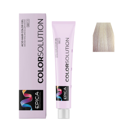 10N EPICA COLORSOLUTION Тонирующая кислая гель-краска светлый блондин натуральный, 100 мл.