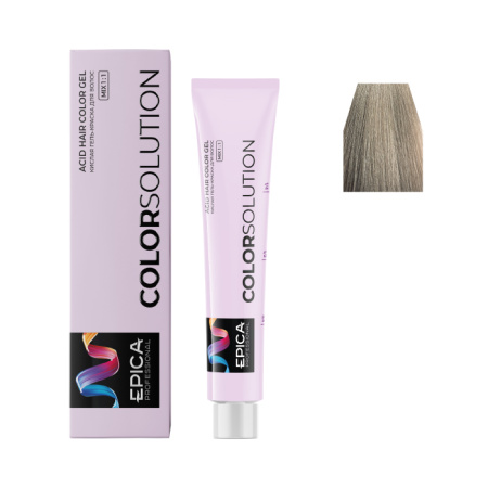 8.13 EPICA COLORSOLUTION Тонирующая кислая гель-краска светло-русый пепельно-золотистый,100 мл.
