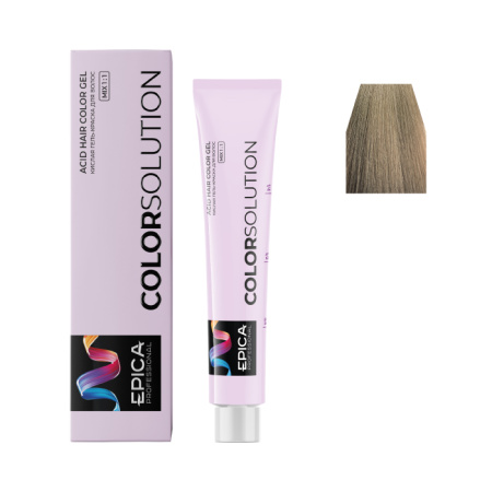 8N EPICA COLORSOLUTION Тонирующая кислая гель-краска светло-русый натуральный, 100 мл.