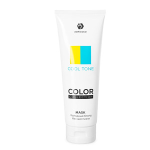 CC Оттеночная маска "Холодный блонд без желтизны" ADRICOCO COLOR COLLECTION COOL TONE, 250мл