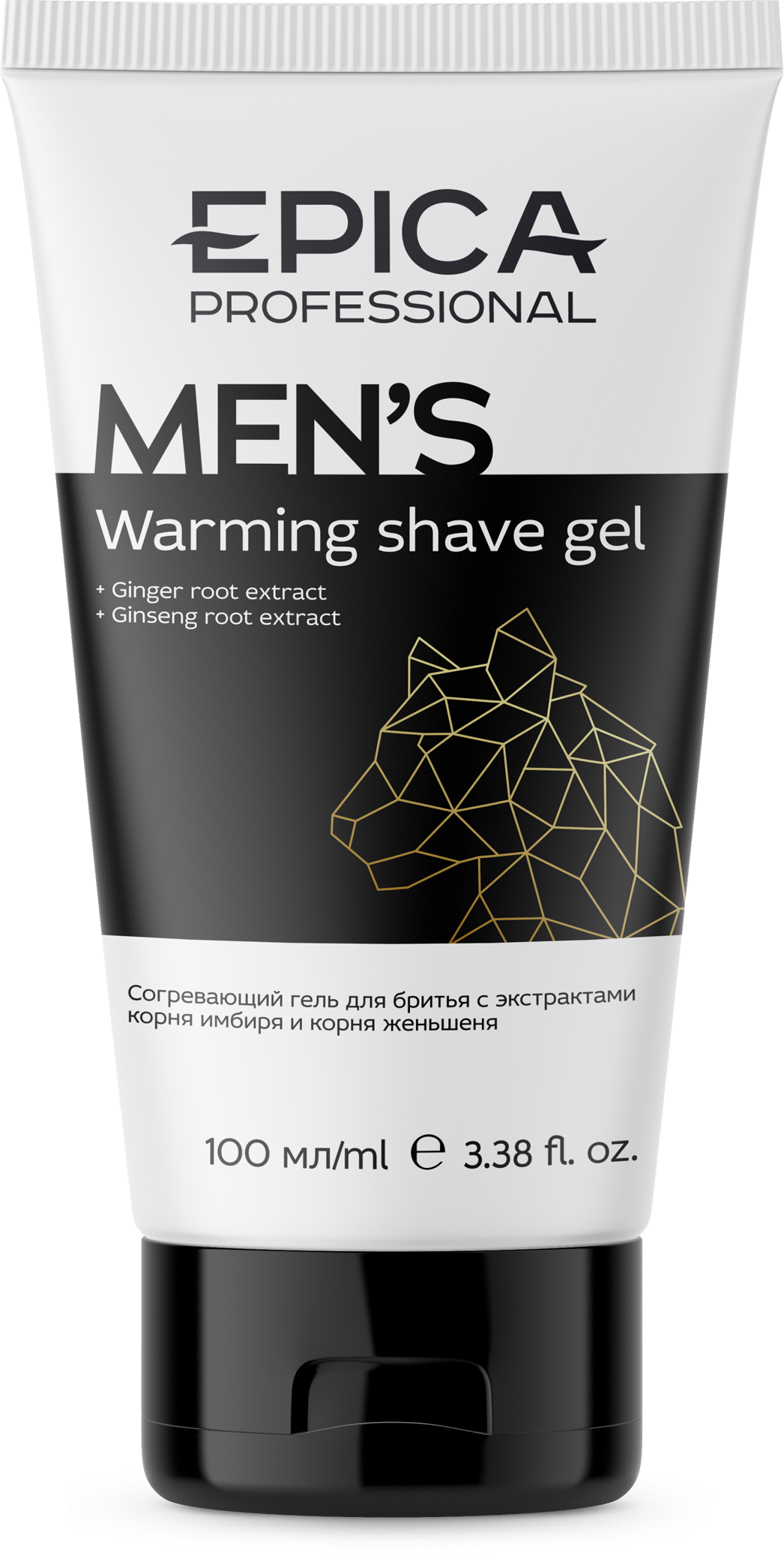EPICA Professional Men's Согревающий гель для бритья, 100 мл.